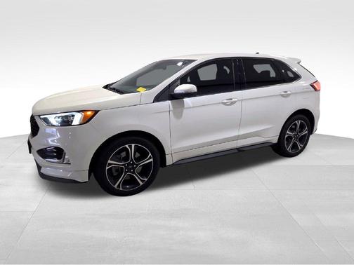 White Metallic 2021 Ford Edge ST