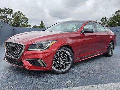 Havana Red 2019 Genesis G80 3.3T Sport