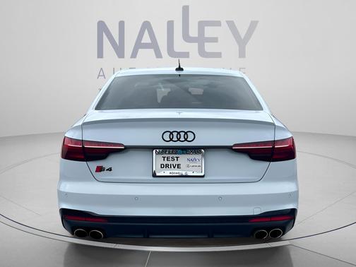 Glacier White Metallic 2021 Audi S4 3.0T Premium