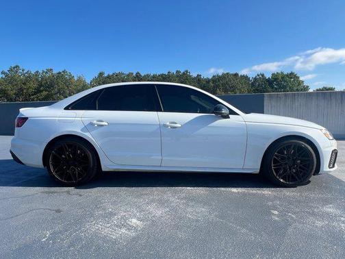 Glacier White Metallic 2021 Audi S4 3.0T Premium
