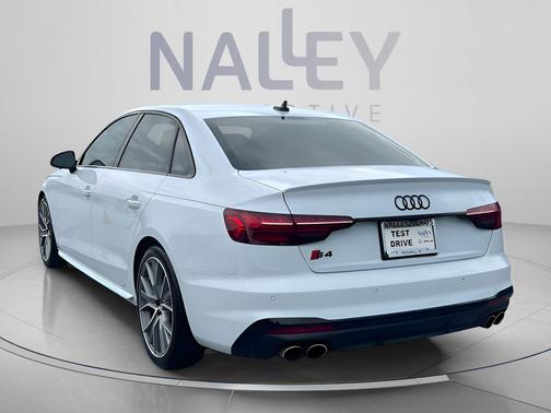 Glacier White Metallic 2021 Audi S4 3.0T Premium