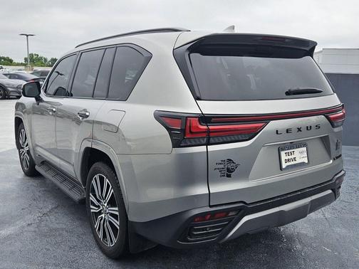 Atomic Silver 2024 Lexus LX 600 Luxury