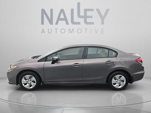 Gray 2014 Honda Civic LX