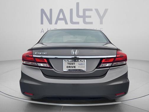 Gray 2014 Honda Civic LX