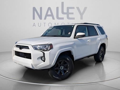 White 2022 Toyota 4Runner Trail Special Edition