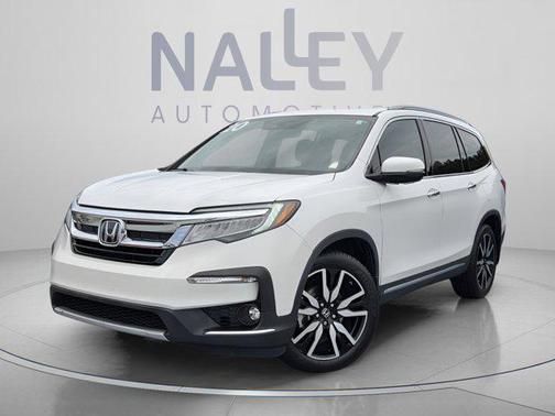 Platinum White Pearl 2020 Honda Pilot Touring 8-Passenger