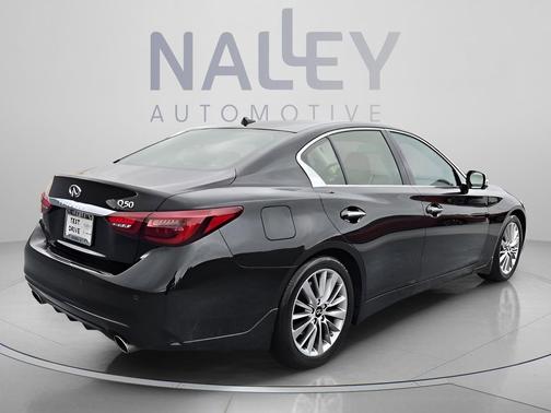 Midnight Black 2023 INFINITI Q50 3.0t LUXE