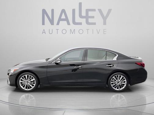 Midnight Black 2023 INFINITI Q50 3.0t LUXE