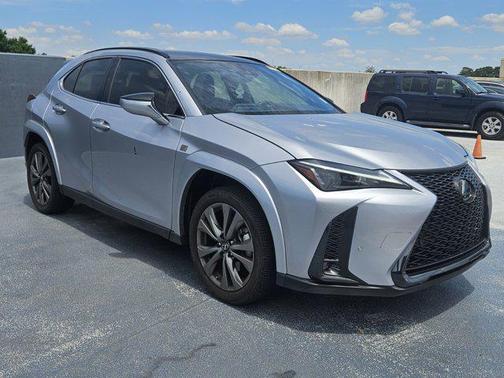 Iridium with Obsidian Roof 2024 Lexus UX 250h F Sport