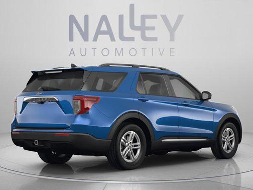 Atlas Blue Metallic 2022 Ford Explorer XLT