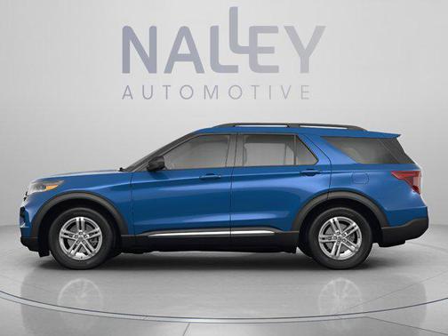 Atlas Blue Metallic 2022 Ford Explorer XLT