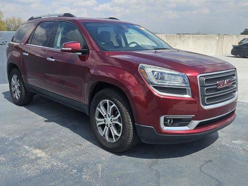 Crimson Red Tintcoat 2015 GMC Acadia SLT-2