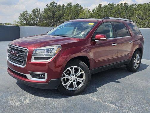 Crimson Red Tintcoat 2015 GMC Acadia SLT-2