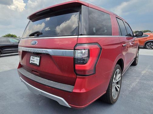 Red Metallic 2020 Ford Expedition Platinum