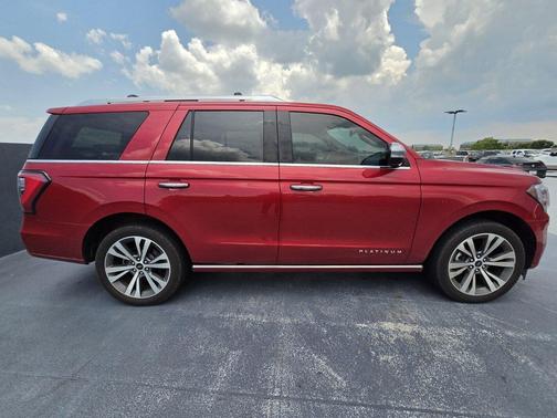 Red Metallic 2020 Ford Expedition Platinum