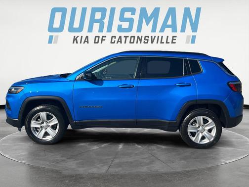 Laser Blue Pearlcoat 2022 Jeep Compass Latitude