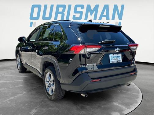 Midnight Black Metallic 2025 Toyota RAV4 Hybrid LE