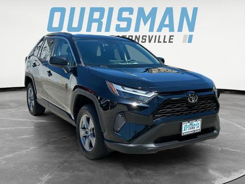 Midnight Black Metallic 2025 Toyota RAV4 Hybrid LE