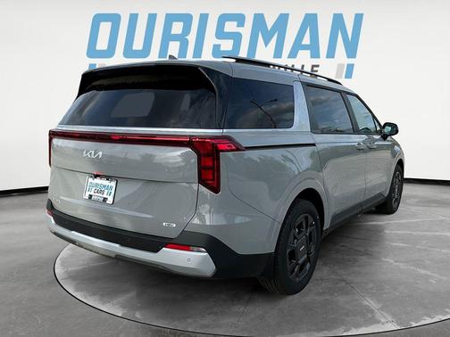 Ceramic Silver 2026 Kia Carnival Hybrid EX