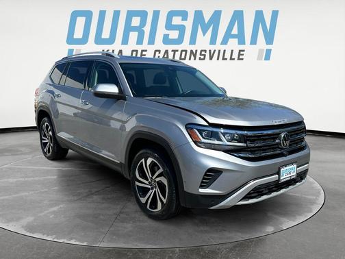 Platinum Gray Metallic 2021 Volkswagen Atlas 2.0T SEL