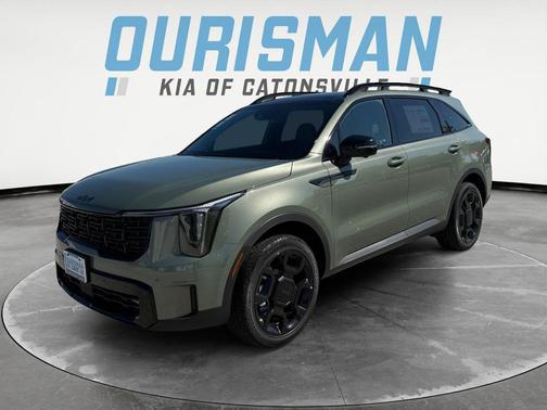 Jungle Green 2026 Kia Sorento SX