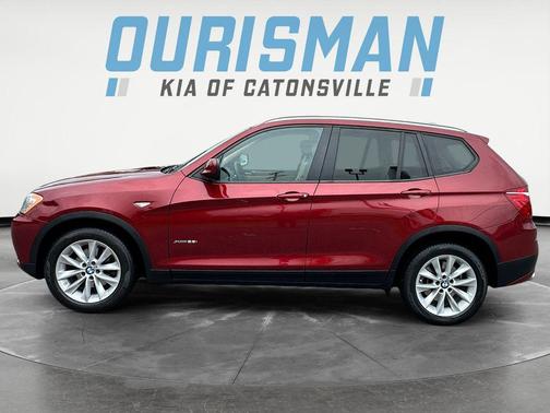Red Metallic 2014 BMW X3 xDrive28i