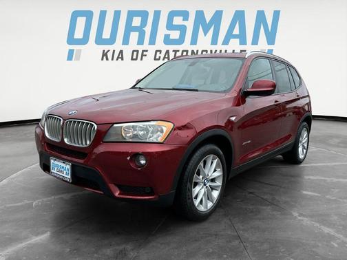 Red Metallic 2014 BMW X3 xDrive28i