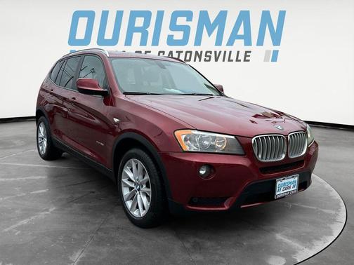 Red Metallic 2014 BMW X3 xDrive28i