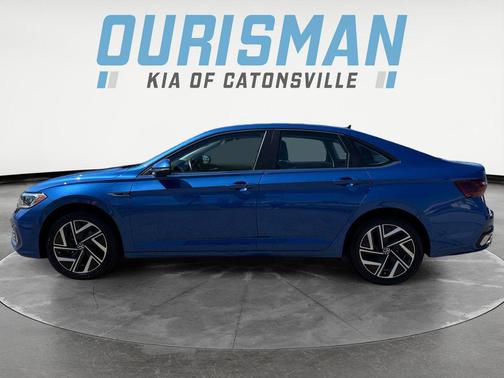 Rising Blue Metallic 2022 Volkswagen Jetta 1.5T SEL