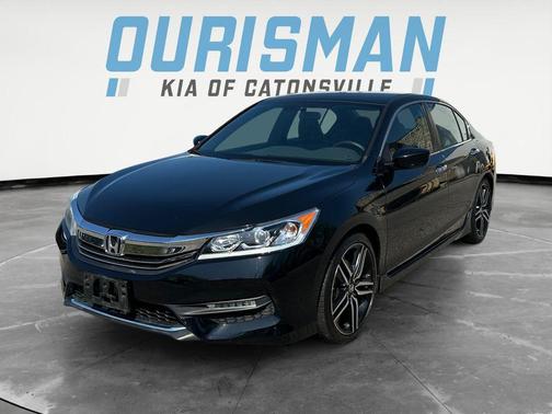 Crystal Black Pearl 2017 Honda Accord Sport SE