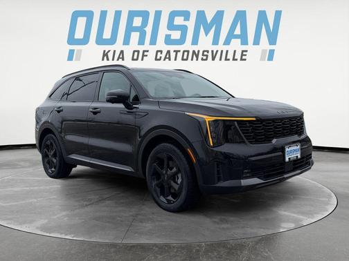 Aurora Black Pearl 2026 Kia Sorento Hybrid SX Prestige SUV