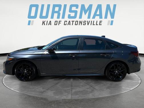 Meteorite Gray Metallic 2025 Honda Civic Hybrid Sport