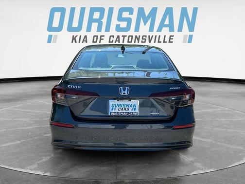 Meteorite Gray Metallic 2025 Honda Civic Hybrid Sport