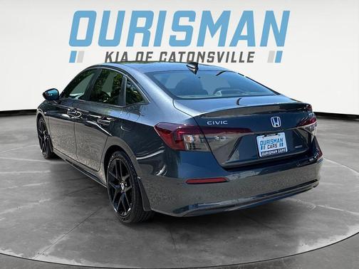 Meteorite Gray Metallic 2025 Honda Civic Hybrid Sport