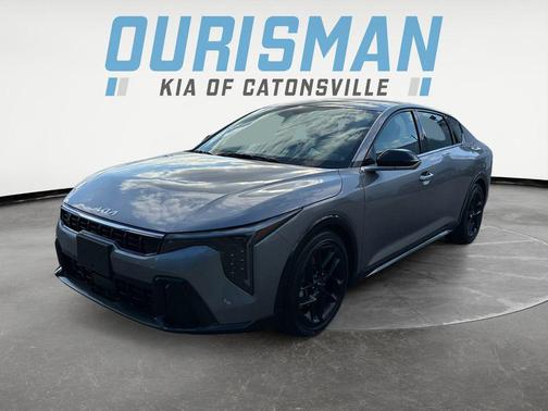 Steel Gray 2025 Kia K4 GT-Line Turbo