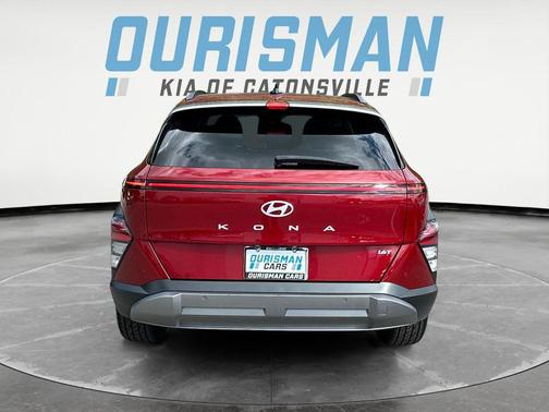 Ultimate Red Metallic 2024 Hyundai KONA Limited