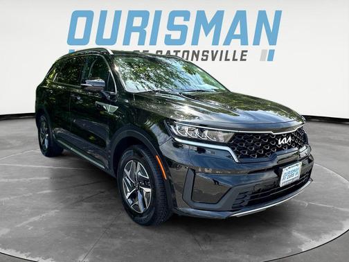 Aurora Black 2022 Kia Sorento Hybrid S