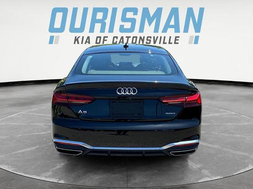 Brilliant Black 2021 Audi A5 Sportback 45 S Line Premium
