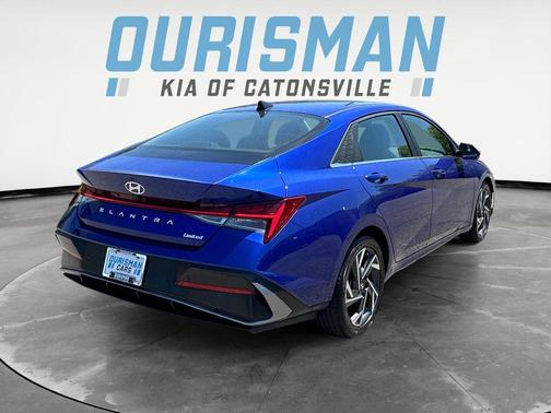 Intense Blue 2024 Hyundai ELANTRA Limited