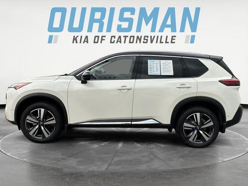 Pearl White 2023 Nissan Rogue Platinum