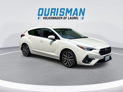 Crystal White Pearl 2024 Subaru Impreza Sport