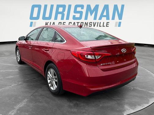 Scarlet Red 2017 Hyundai SONATA SE