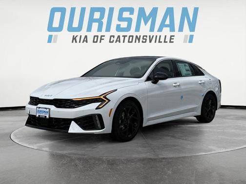 White Pearl 2026 Kia K5 GT-Line AWD