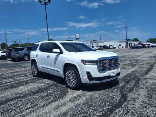Summit White 2020 GMC Acadia Denali