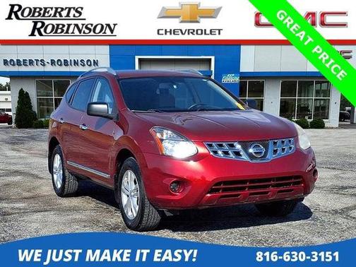 Cayenne Red 2015 Nissan Rogue Select S