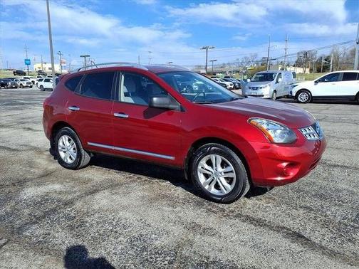 Cayenne Red 2015 Nissan Rogue Select S