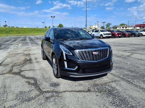 Stellar Black Metallic 2025 Cadillac XT5 Premium Luxury