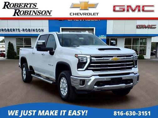 Summit White 2025 Chevrolet Silverado 3500 LTZ