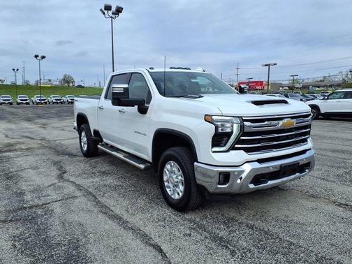 Summit White 2025 Chevrolet Silverado 3500 LTZ