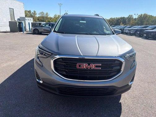 Satin Steel Metallic 2018 GMC Terrain SLE